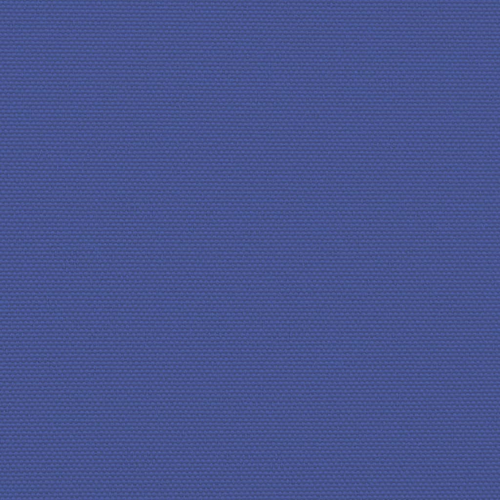 vidaXL Infällbar sidomarkis blå 100x600 cm