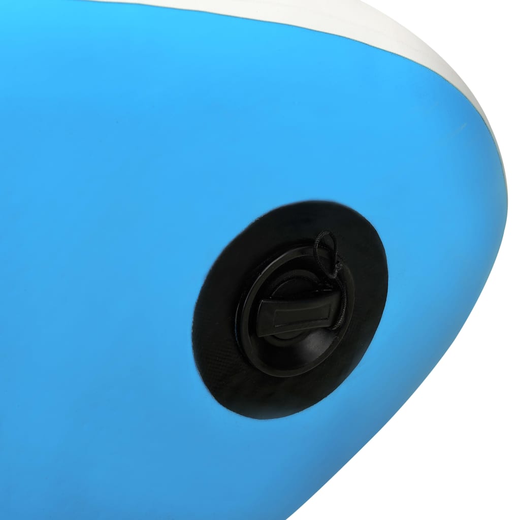 vidaXL SUP-bräda uppblåsbar 305x76x15 cm blå