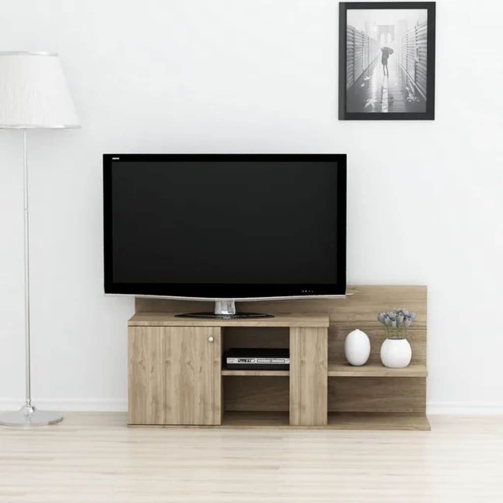 Homemania TV-bänk Duru 122x33,3x55 cm valnötsträ