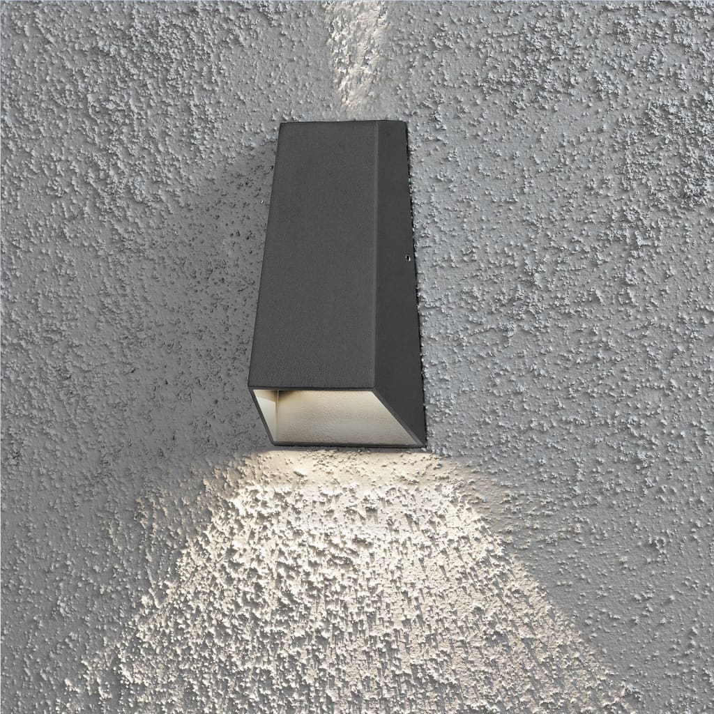 KONSTSMIDE LED vägglampa "Imola" 2x3W mörkgrå