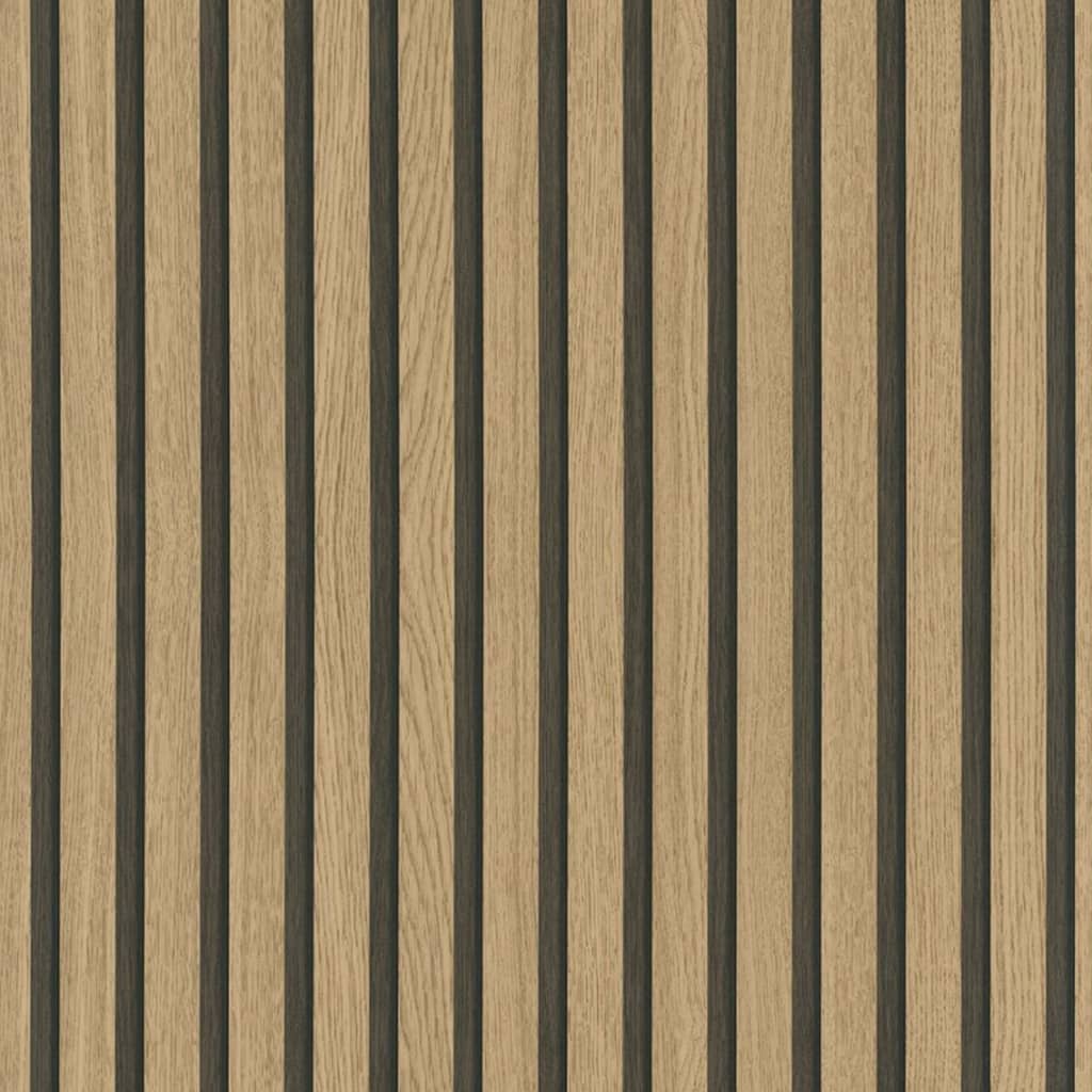 Noordwand Tapet Botanica Wooden Slats brun och ek