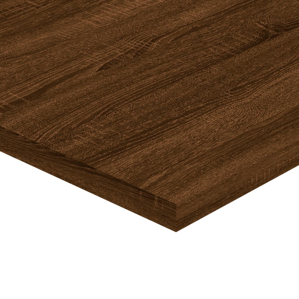 vidaXL Vägghyllor 4 st brun ek 40x50x1,5 cm konstruerat trä