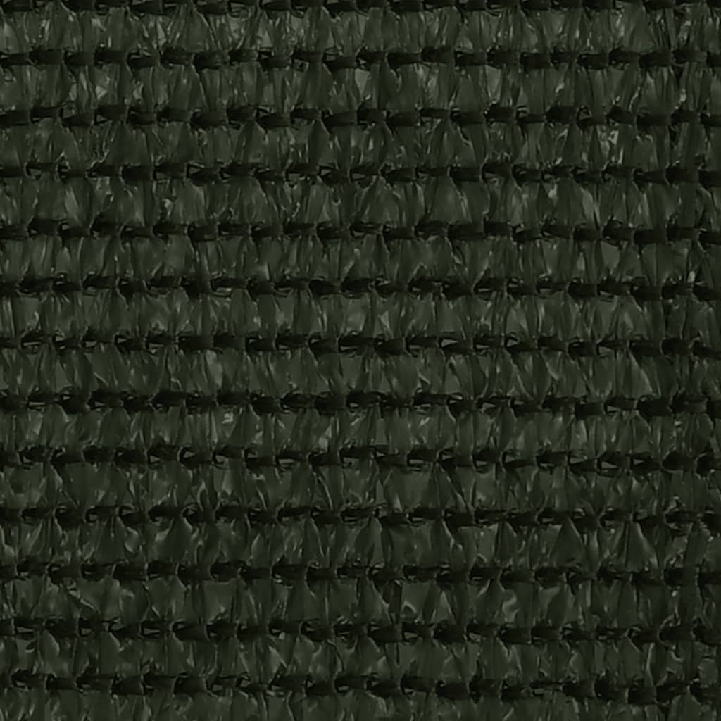 vidaXL Balkongskärm mörkgrön 90x600 cm HDPE
