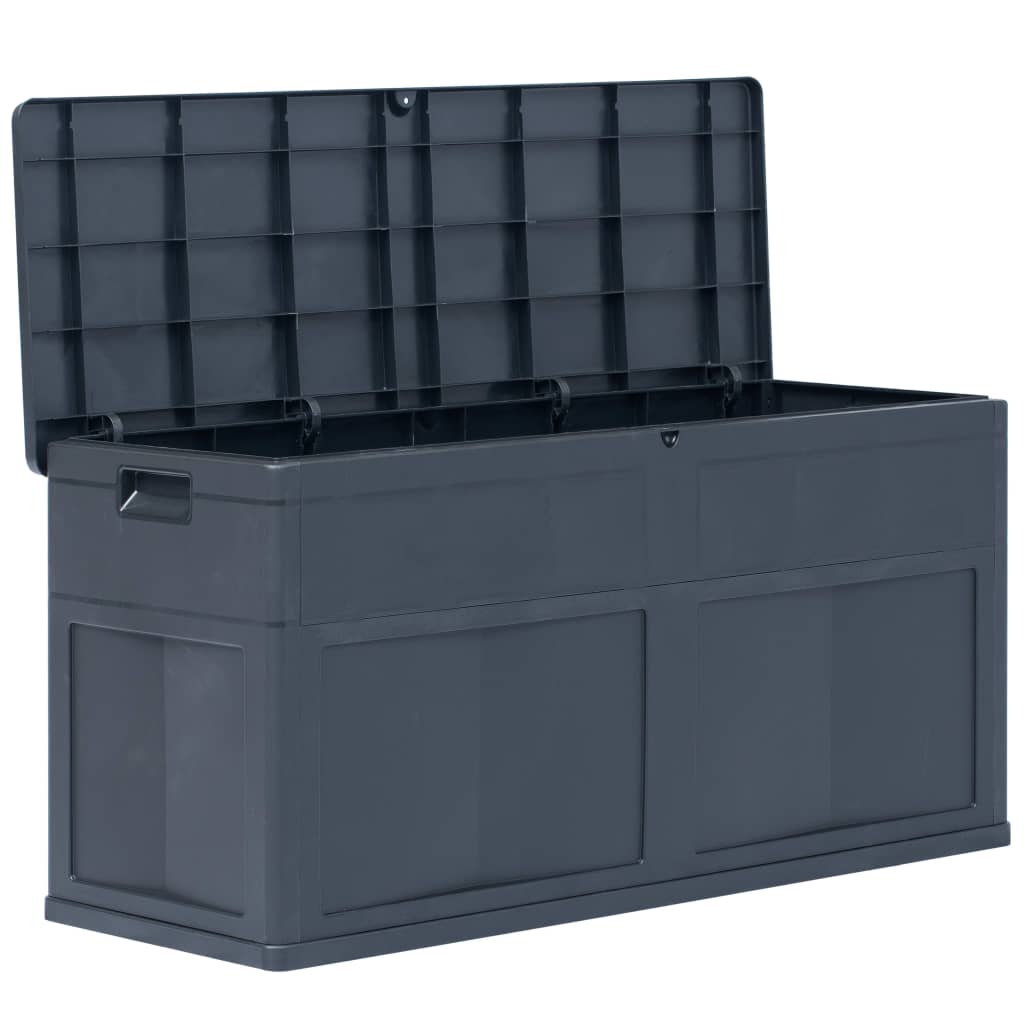 vidaXL Dynbox 320 liter svart