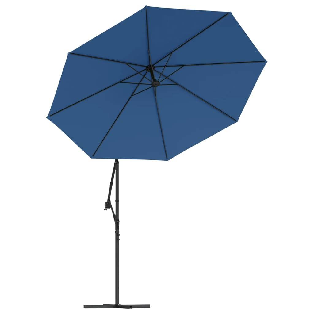 vidaXL Reservtyg för frihängande parasoll azurblå 350 cm