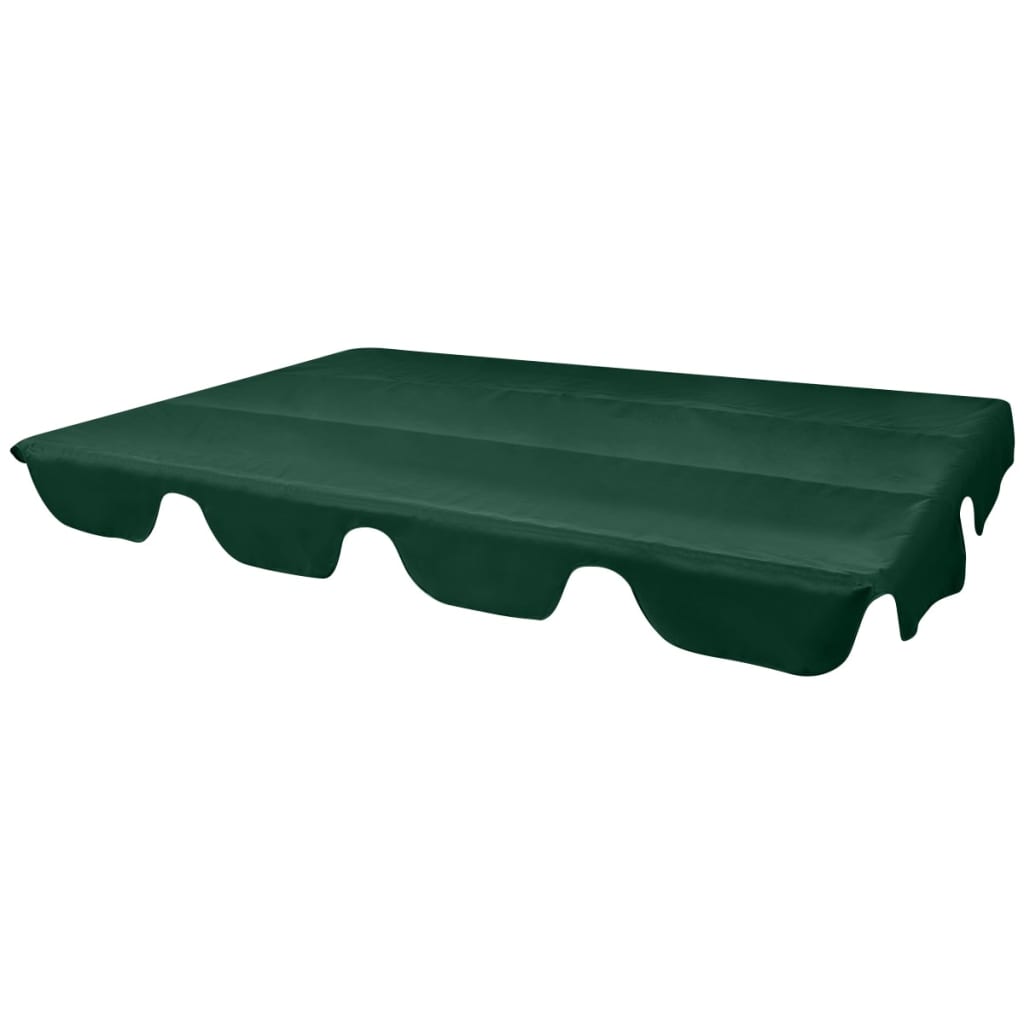 vidaXL Reservtak för hammock grön 226x186 cm