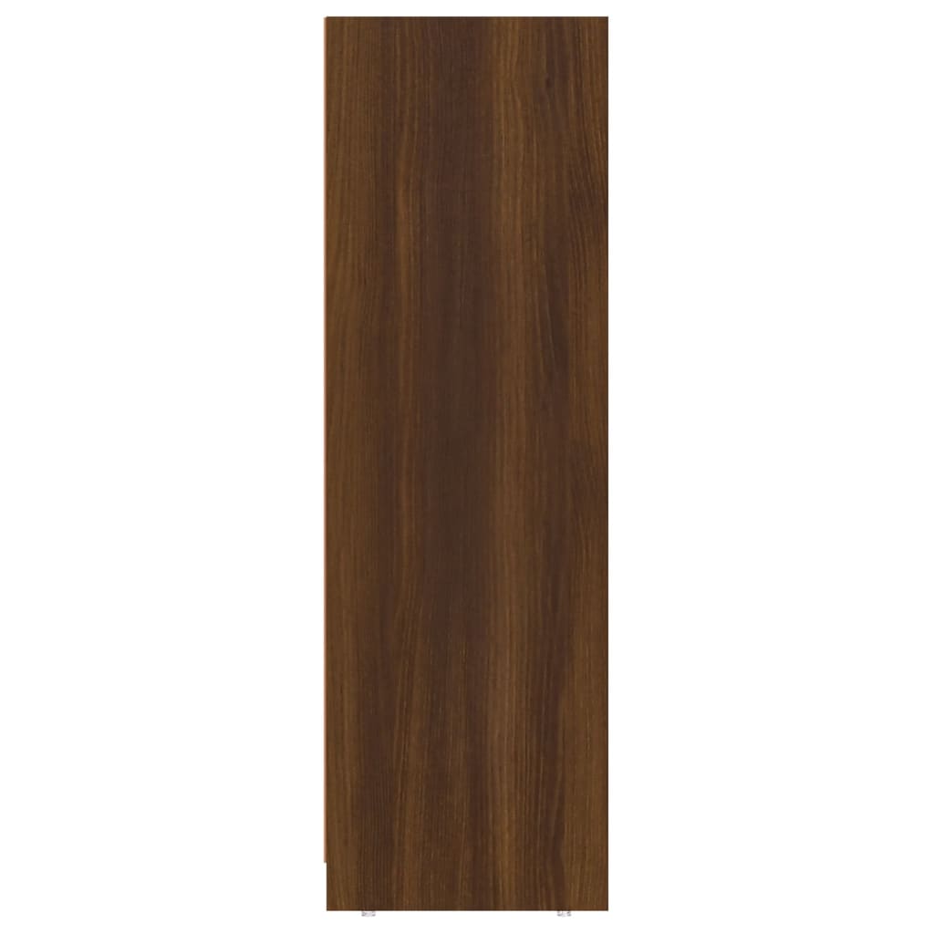 vidaXL Badrumsskåp brun ek 30x30x95 cm konstruerat trä
