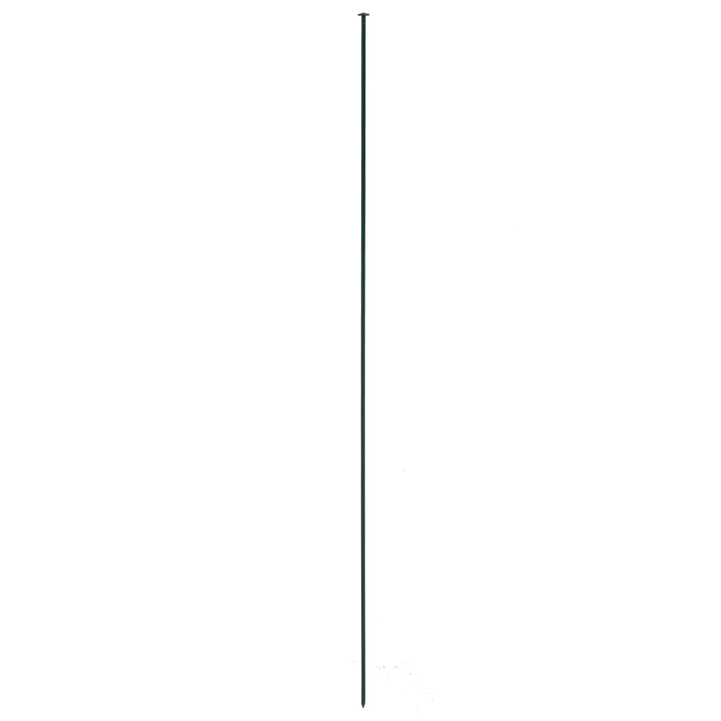 vidaXL Staket båge 77,5x78,5 cm grön