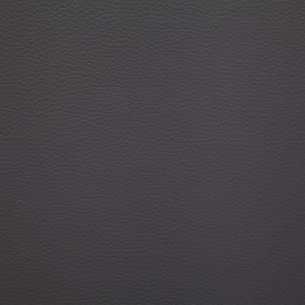 vidaXL Bänk 106 cm konstläder grå