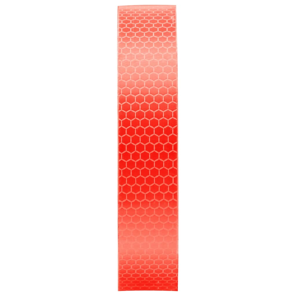 vidaXL Reflextejp röd 2,5 cmx20 m PVC