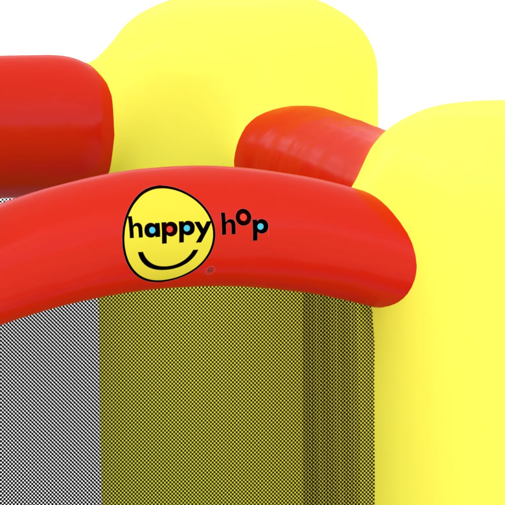 Happy Hop Hoppborg med rutschkana och plaskbassäng 280x319x211 cm