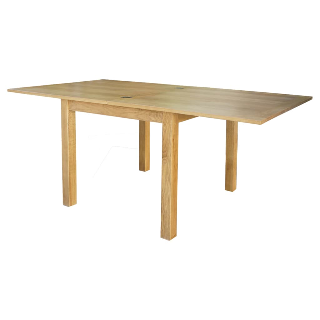 vidaXL Förlängningsbart bord ek 170x85x75 cm