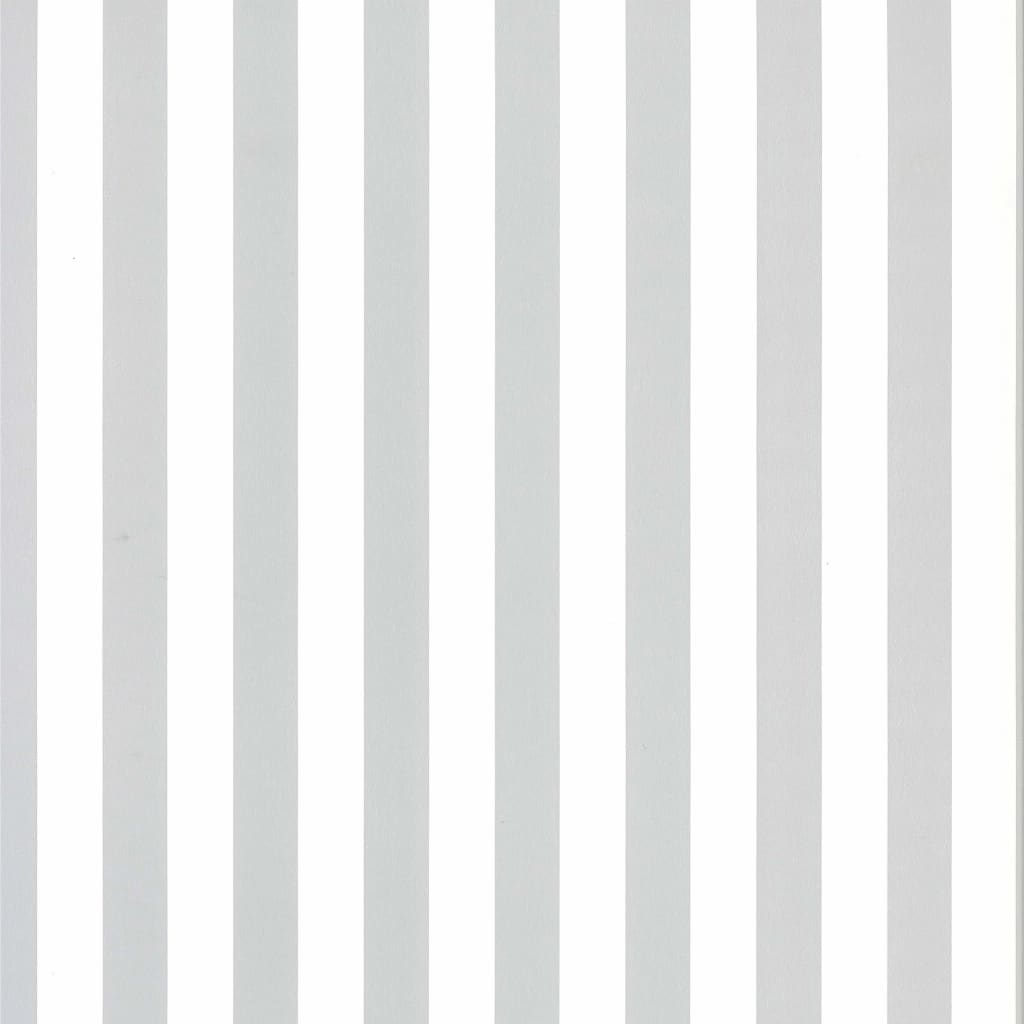 Noordwand Tapet Fabulous World Stripes vit och ljusgrå