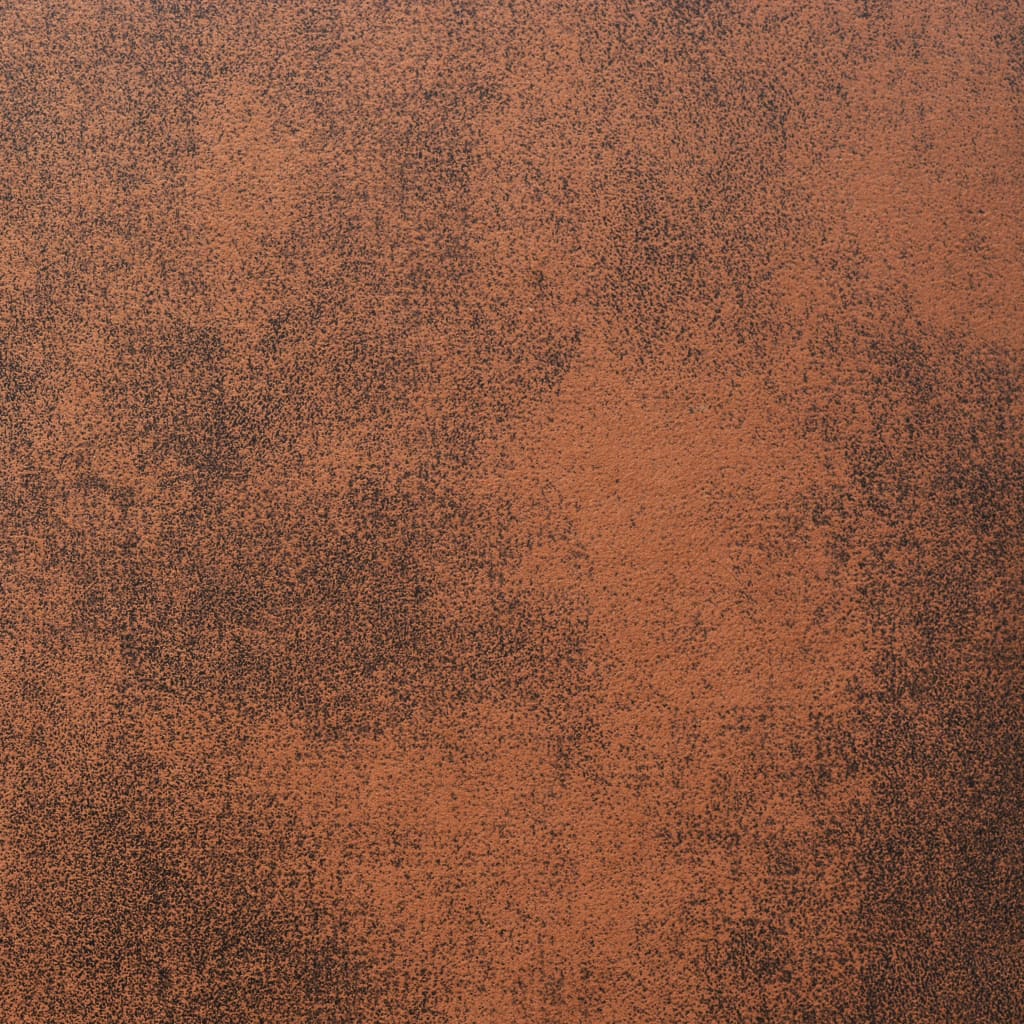 vidaXL 3-sitssoffa konstmocka brun