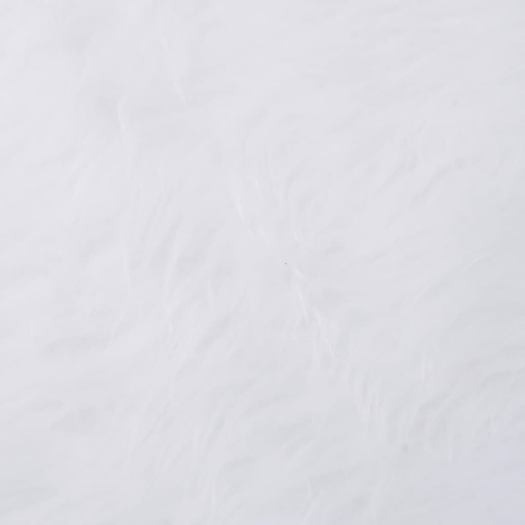 vidaXL Julgranskrage vit 150 cm fuskpäls