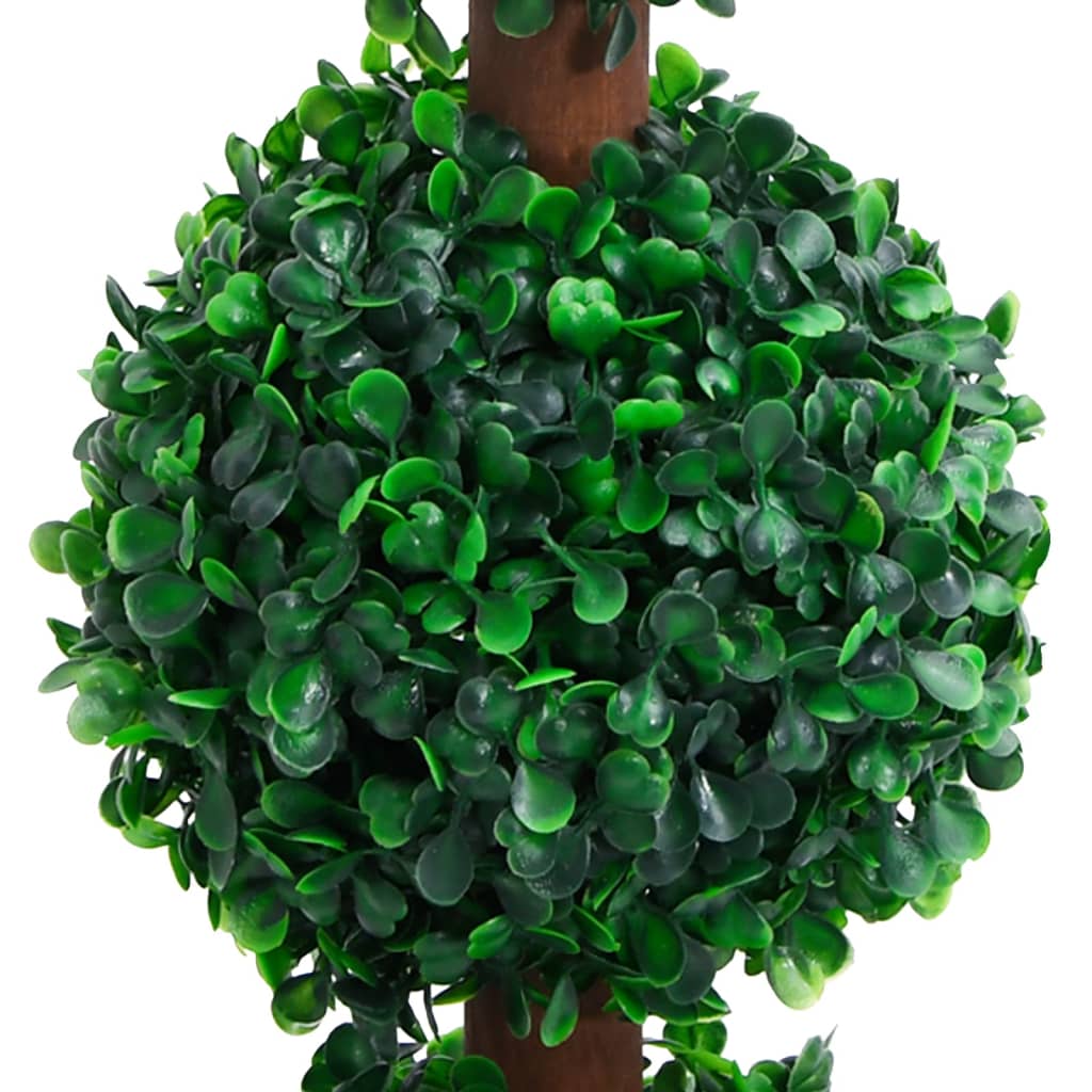 vidaXL Konstväxt buxbom bollformad med kruka 90 cm grön