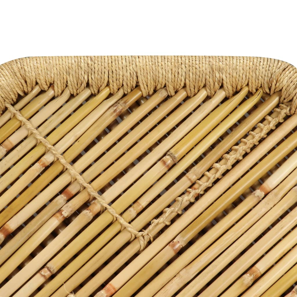 vidaXL Soffbord bambu oktogon 60x60x45 cm