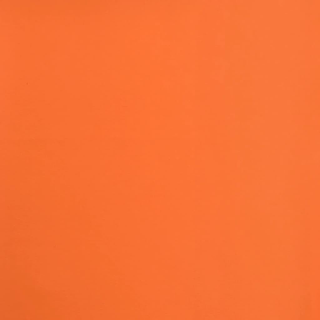 vidaXL Matstolar 2 st orange konstläder