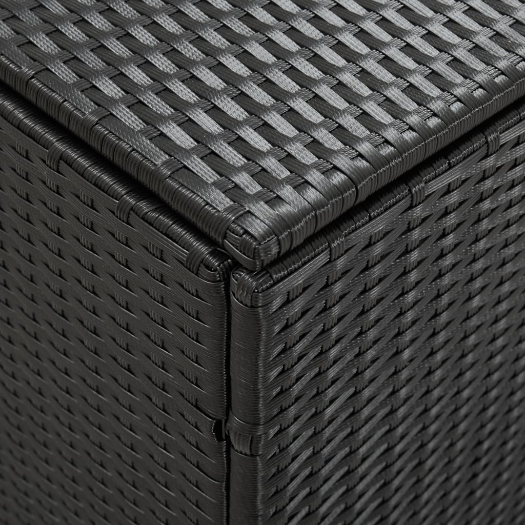 vidaXL Dynbox konstrotting 180x90x70 cm svart