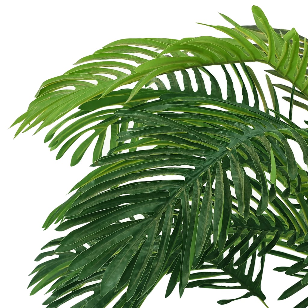 vidaXL Konstväxt kottepalm med kruka 140 cm grön