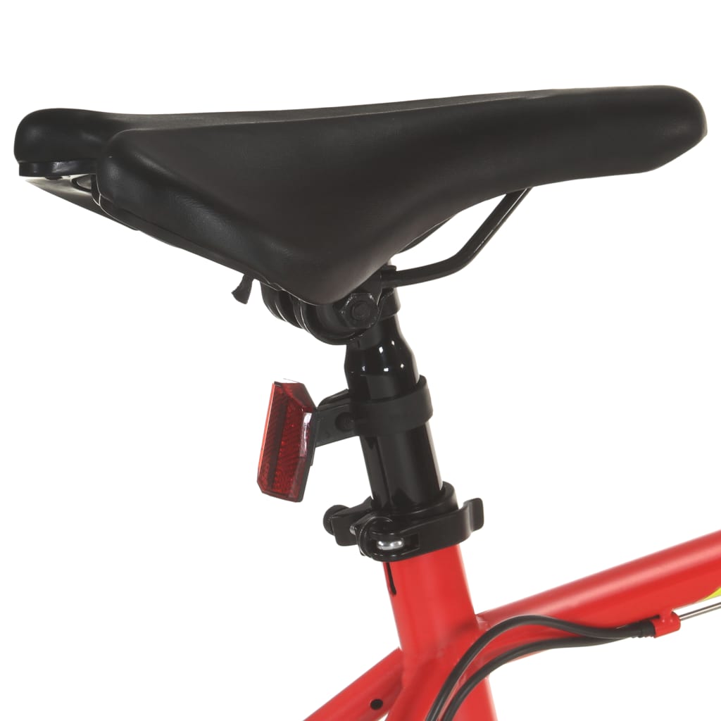 vidaXL Mountainbike 21 växlar 27,5 tums däck 42 cm röd