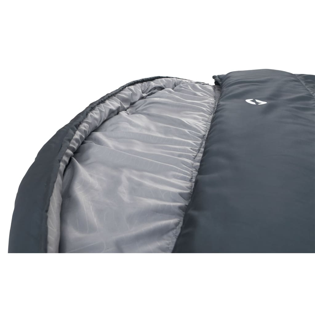 Outwell Dubbel sovsäck Campion Lux vänsterplacerat blixtlås mörkgrå