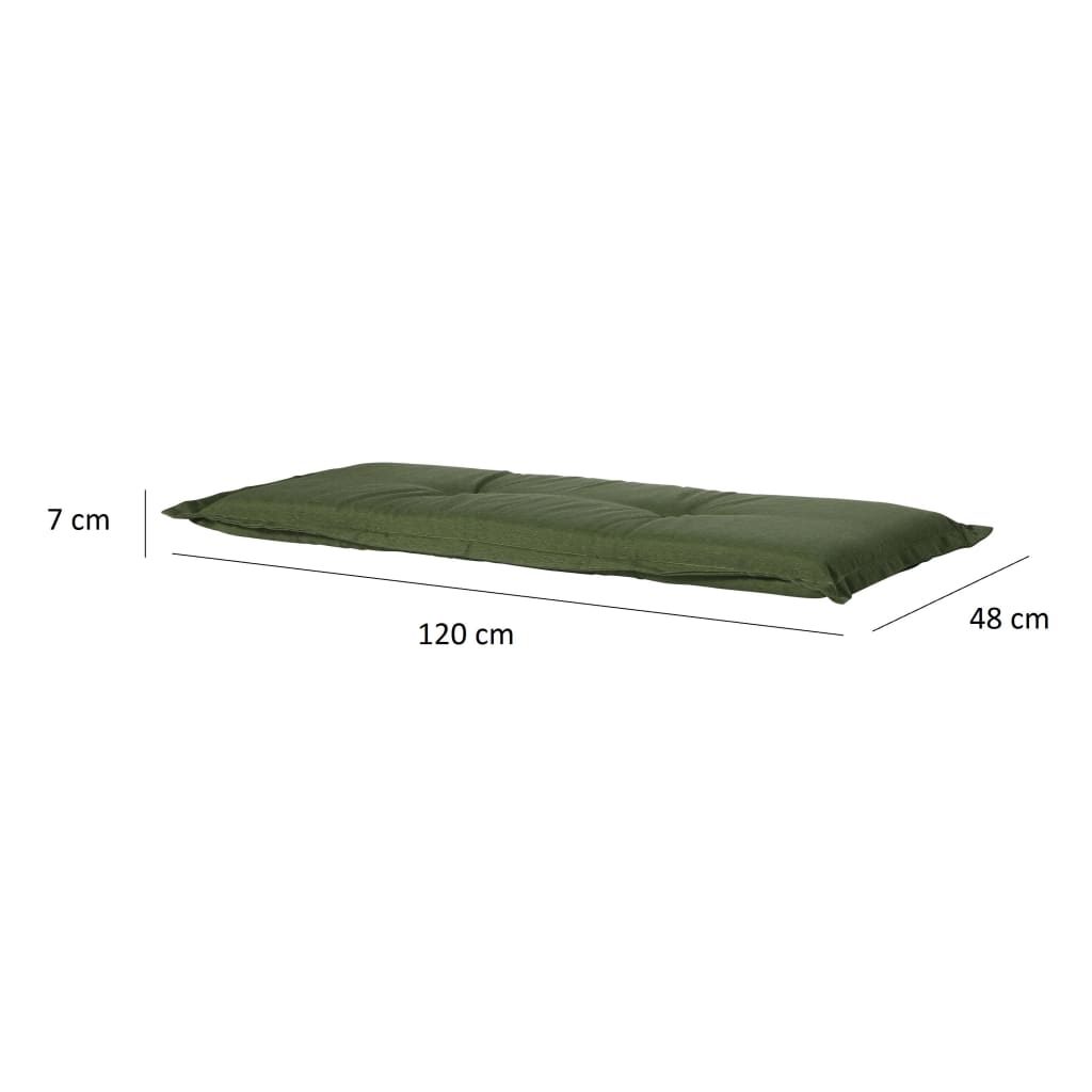 Madison Bänkdyna Panama 120x48 cm grön