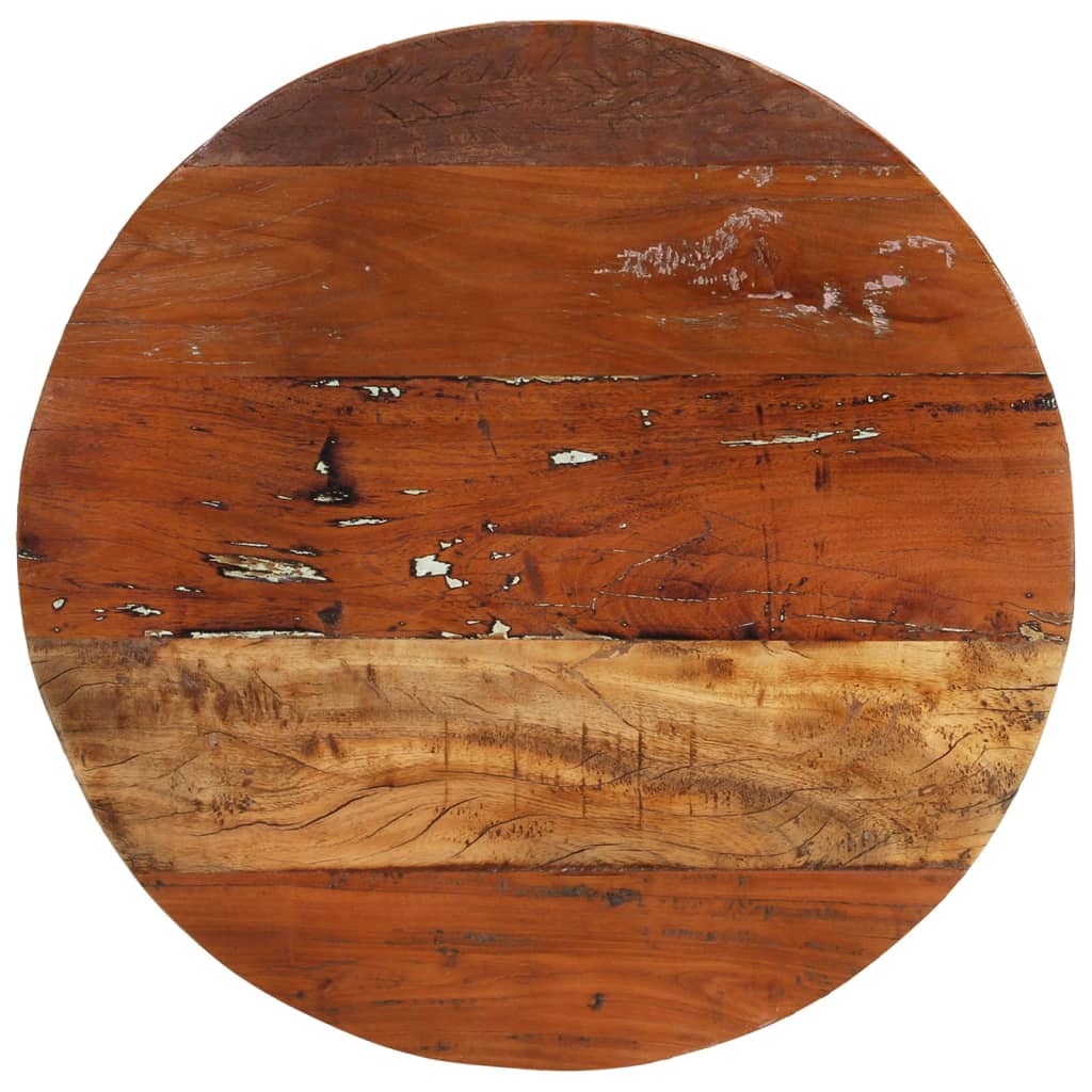vidaXL Soffbord Ø68 cm massivt återvunnet trä