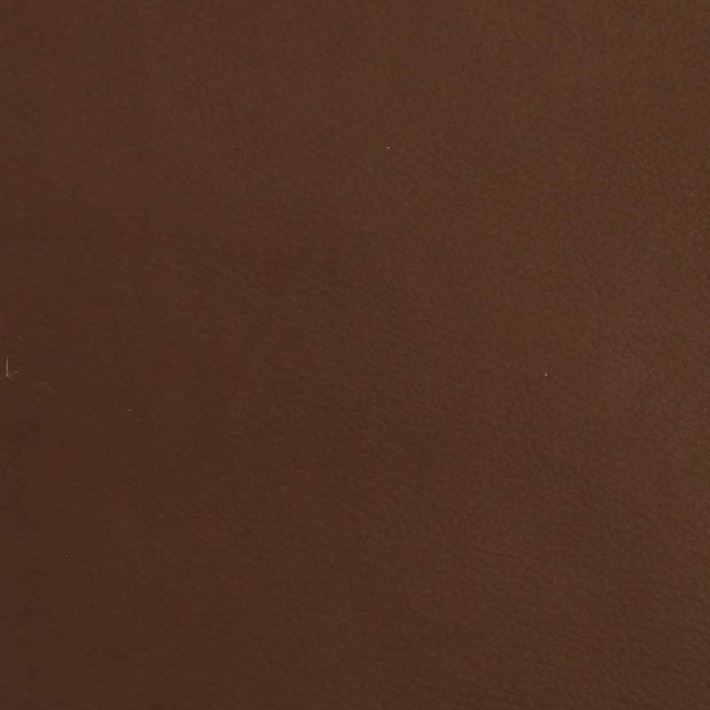 vidaXL Fotpall brun 45x29,5x39 cm glansig konstläder