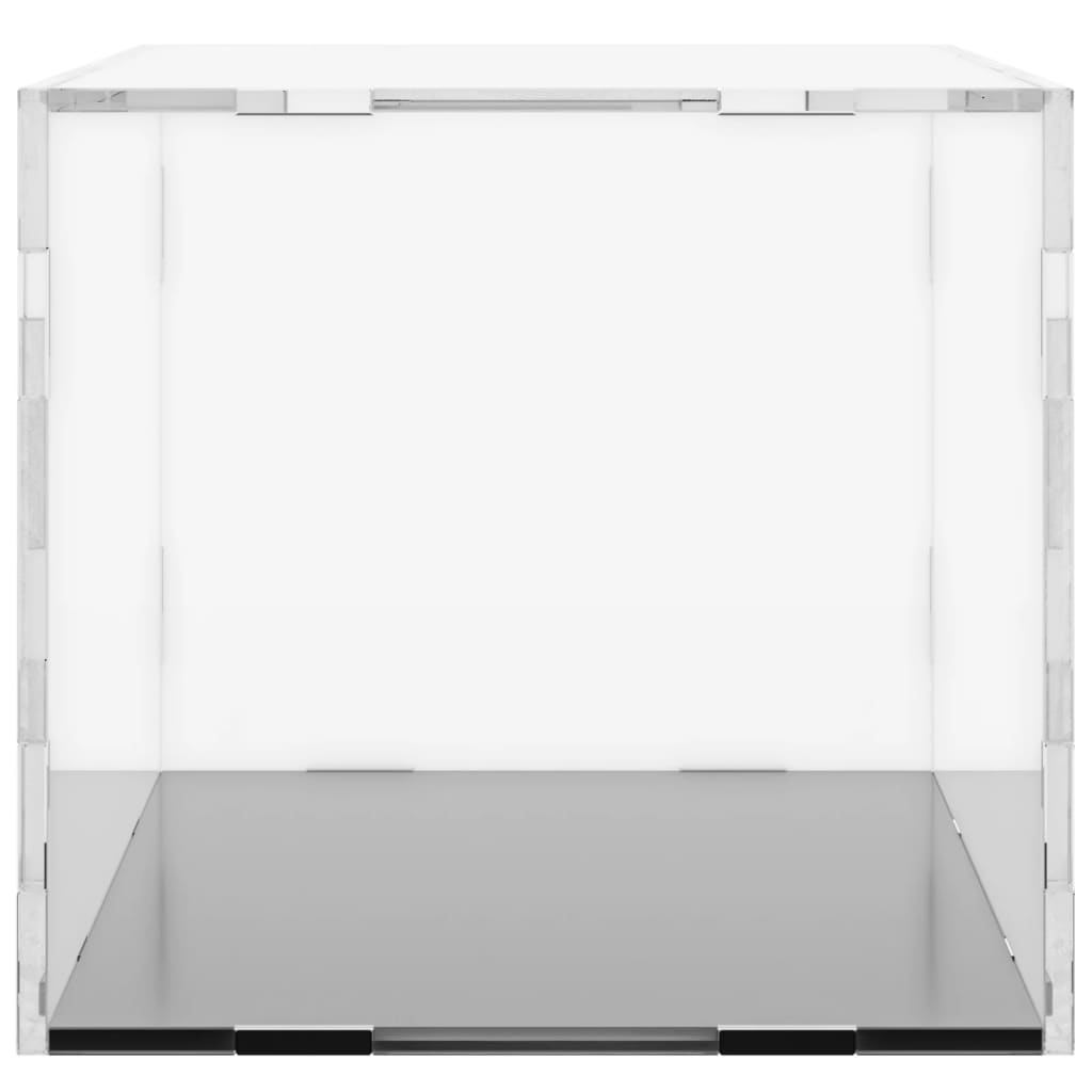 vidaXL Akryllåda transparent 30x15x14 cm