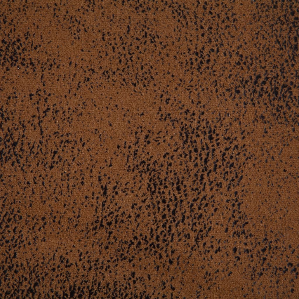 vidaXL Bänk 139,5 cm konstmocka brun