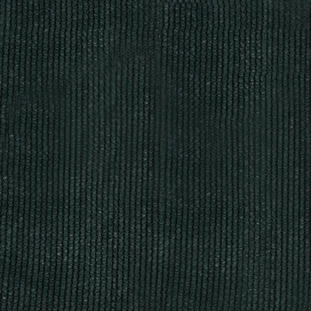 vidaXL Rullgardin utomhus 100x140 cm mörkgrön HDPE