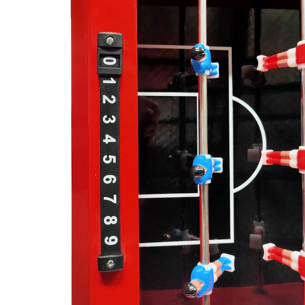 AXI Fotbollsbord med kyl 65 L röd
