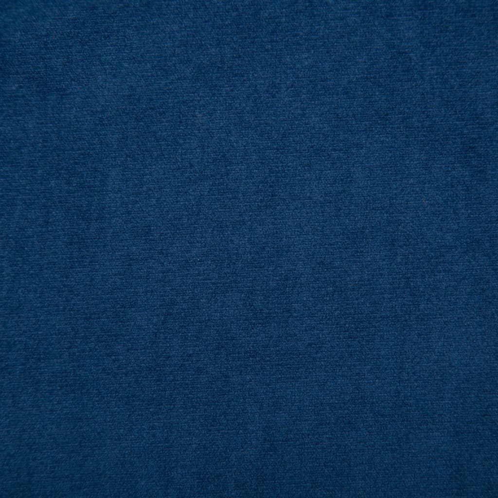 vidaXL Chesterfieldsoffa L-formad sammet 199x142x72 cm blå