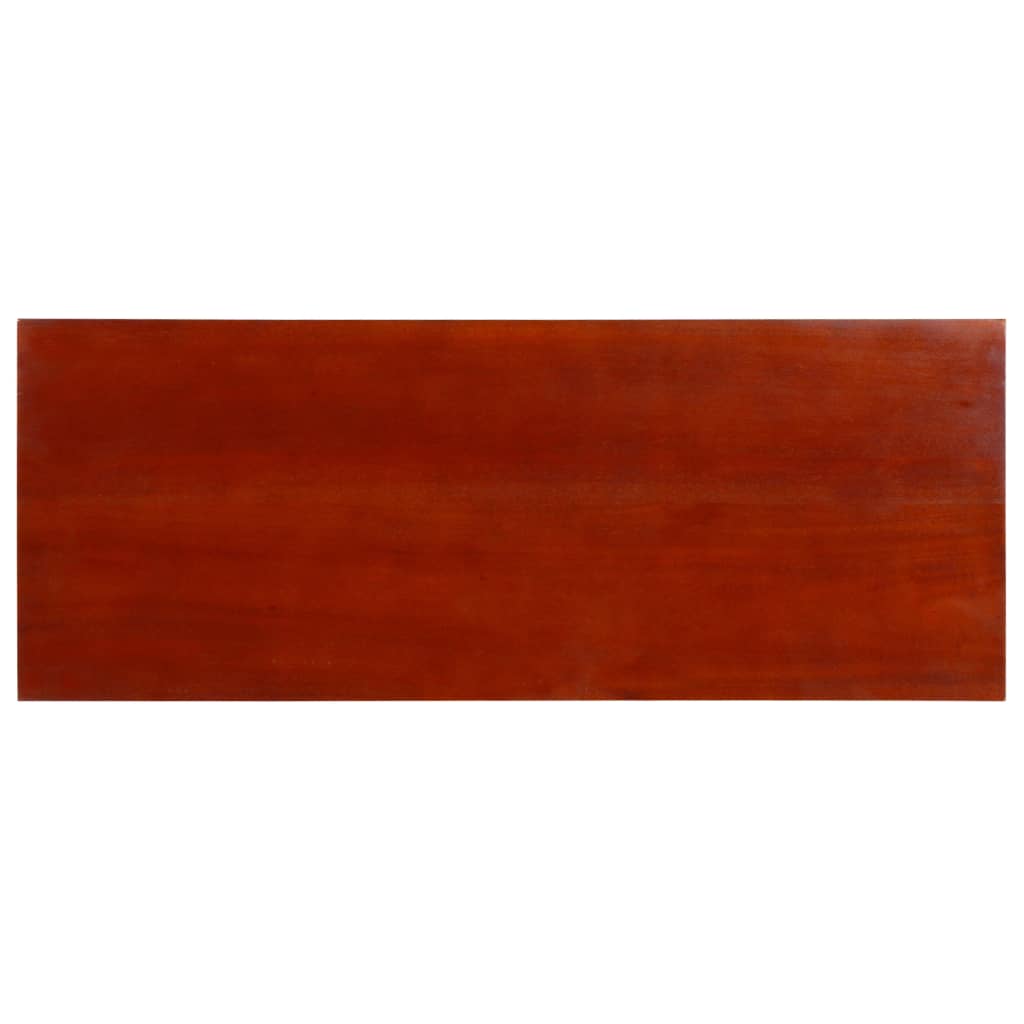 vidaXL Avlastningsbord klassisk brun 90x30x75cm massiv mahogny