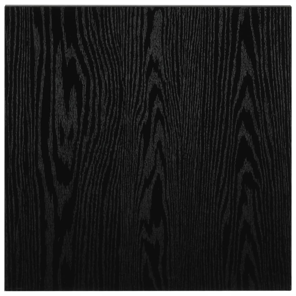 vidaXL Badrumsmöbler svart 40x40x16,3 cm