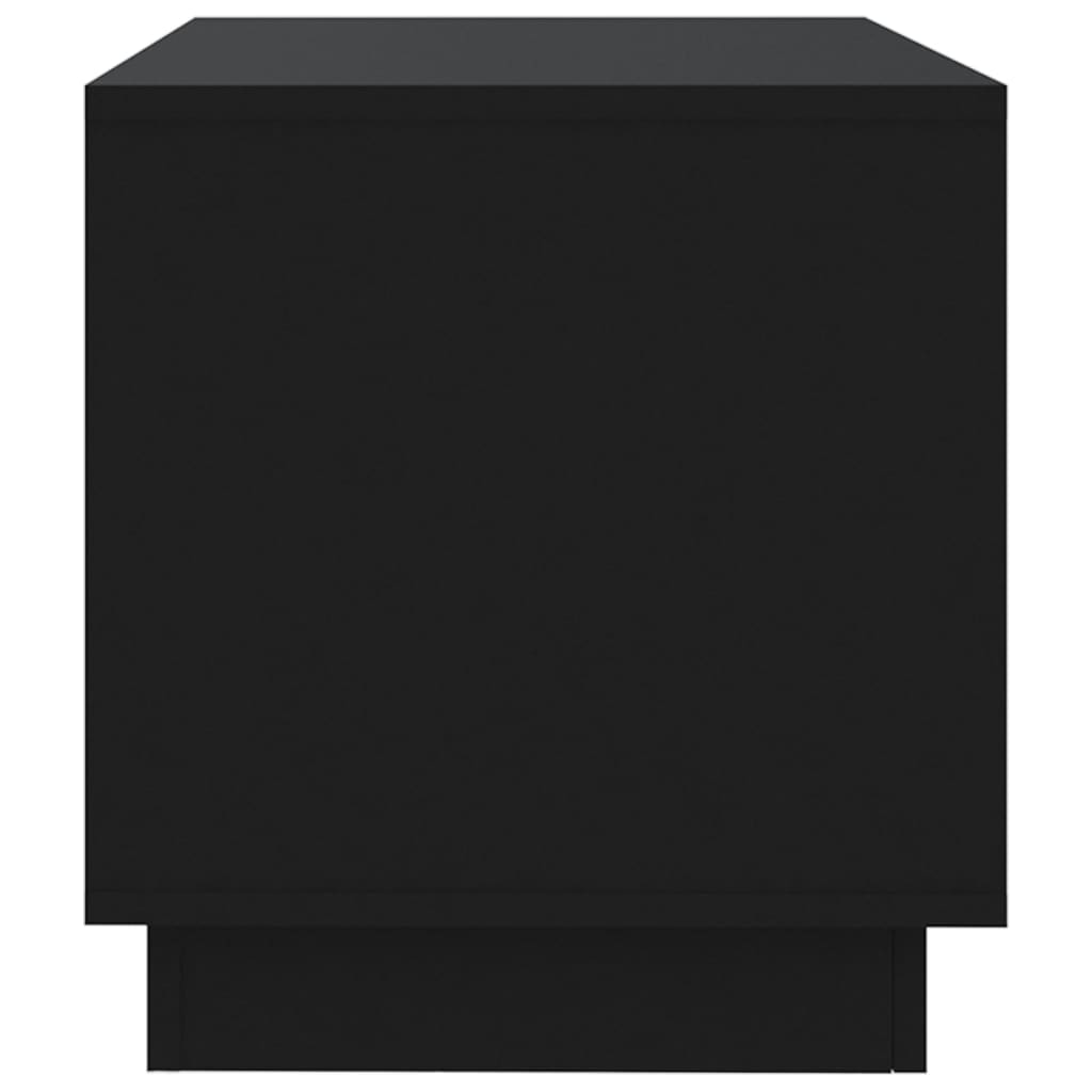 vidaXL Tv-bänk svart 102x41x44 cm konstruerat trä