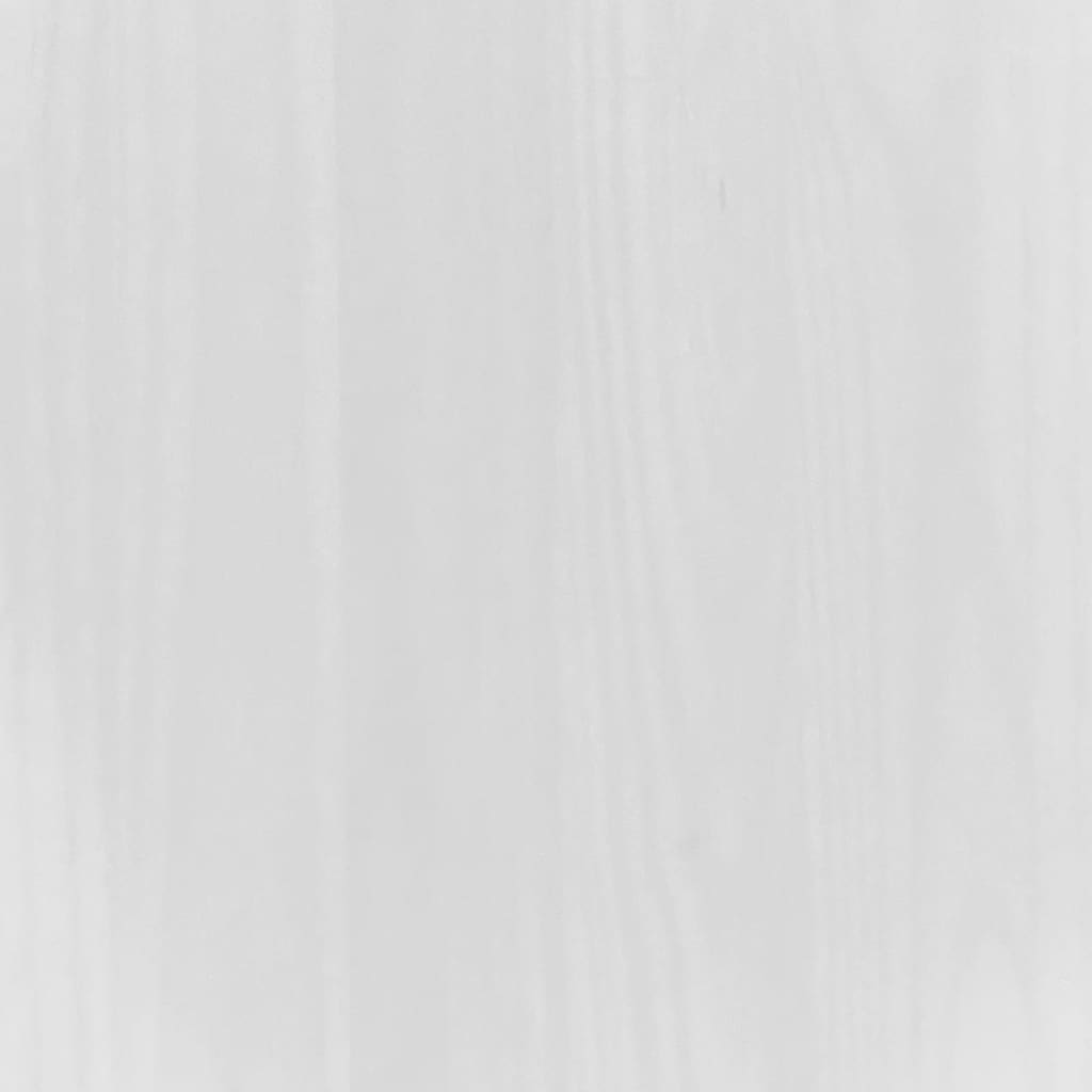 vidaXL Konsolbord mexikansk Coronastil furu vit 90x34,5x73 cm