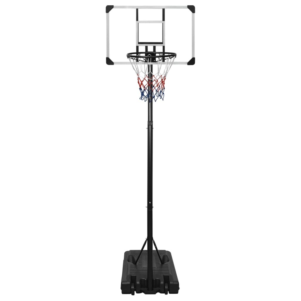 vidaXL Basketkorg transparent 235-305 cm polykarbonat