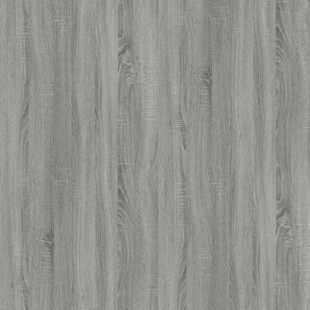 vidaXL Avlastningsbord grå sonoma 100x39x75 cm konstruerat trä