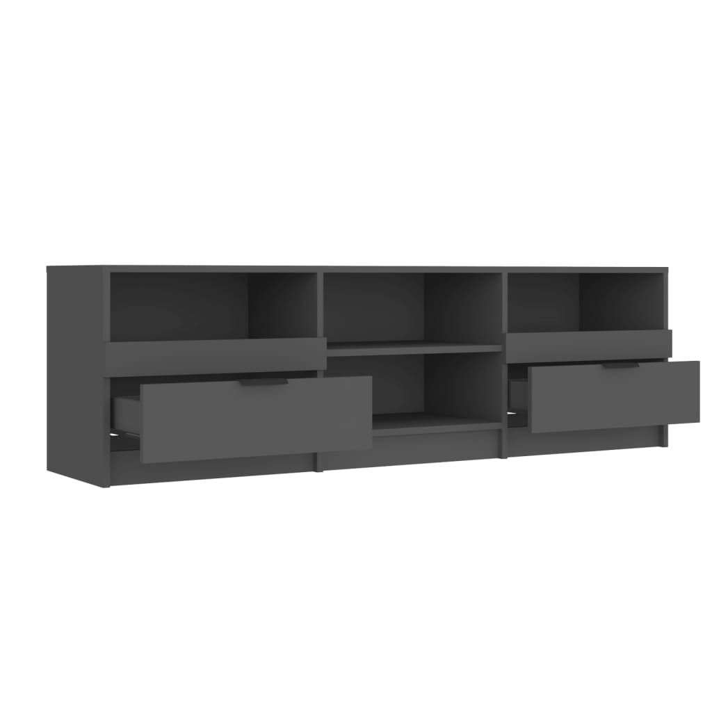 vidaXL Tv-bänk svart 150x33,5x45 cm konstruerat trä