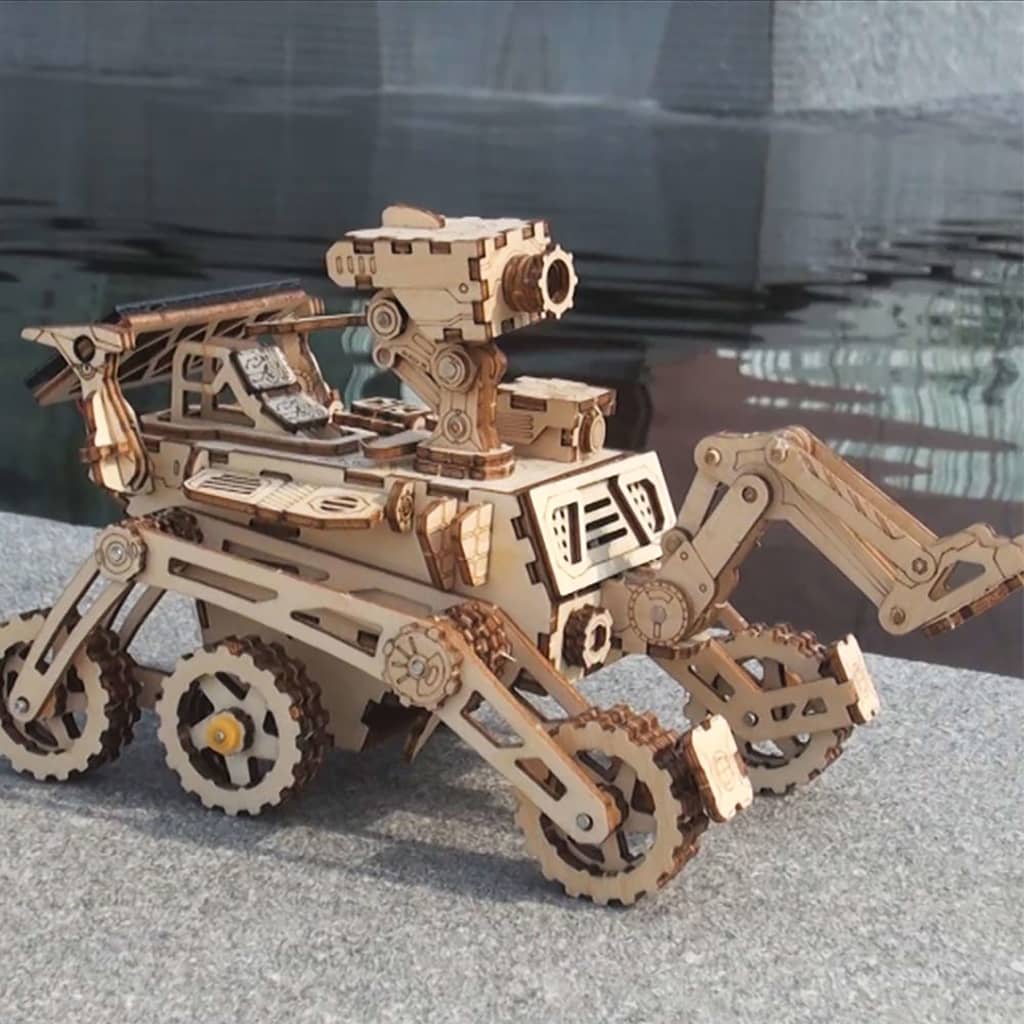 Robotime Byggmodell soldriven Curiosity Rover