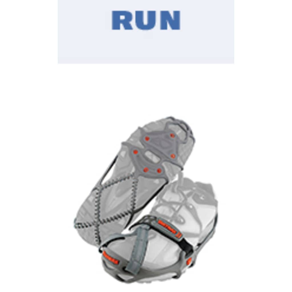 Yaktrax Halkskydd för skor Run XL 46+ grå