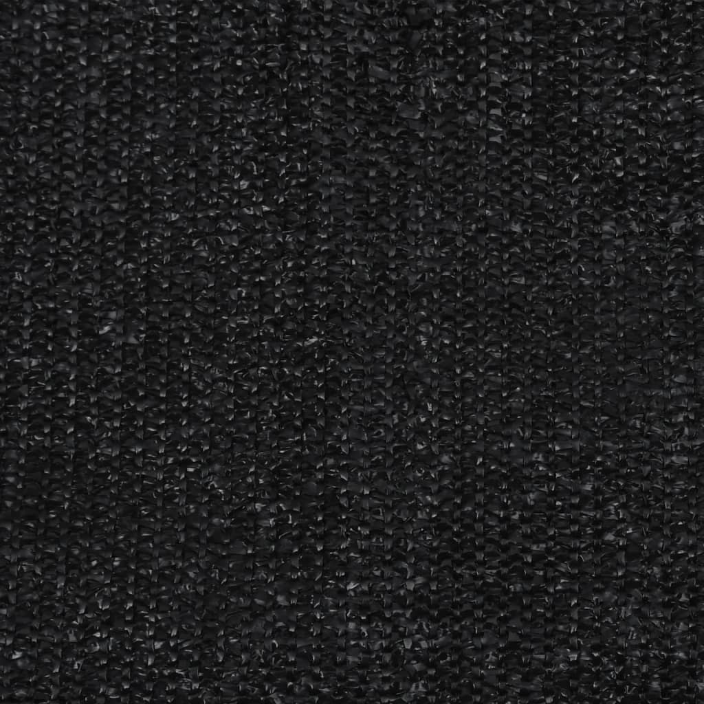 vidaXL Rullgardin utomhus 60x140 cm svart