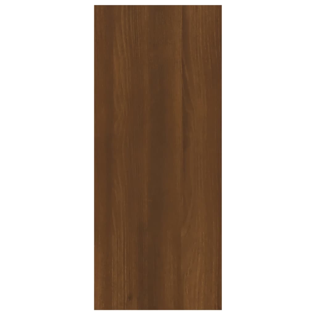 vidaXL Bokhylla/rumsavdelare brun ek 60x30x72 cm