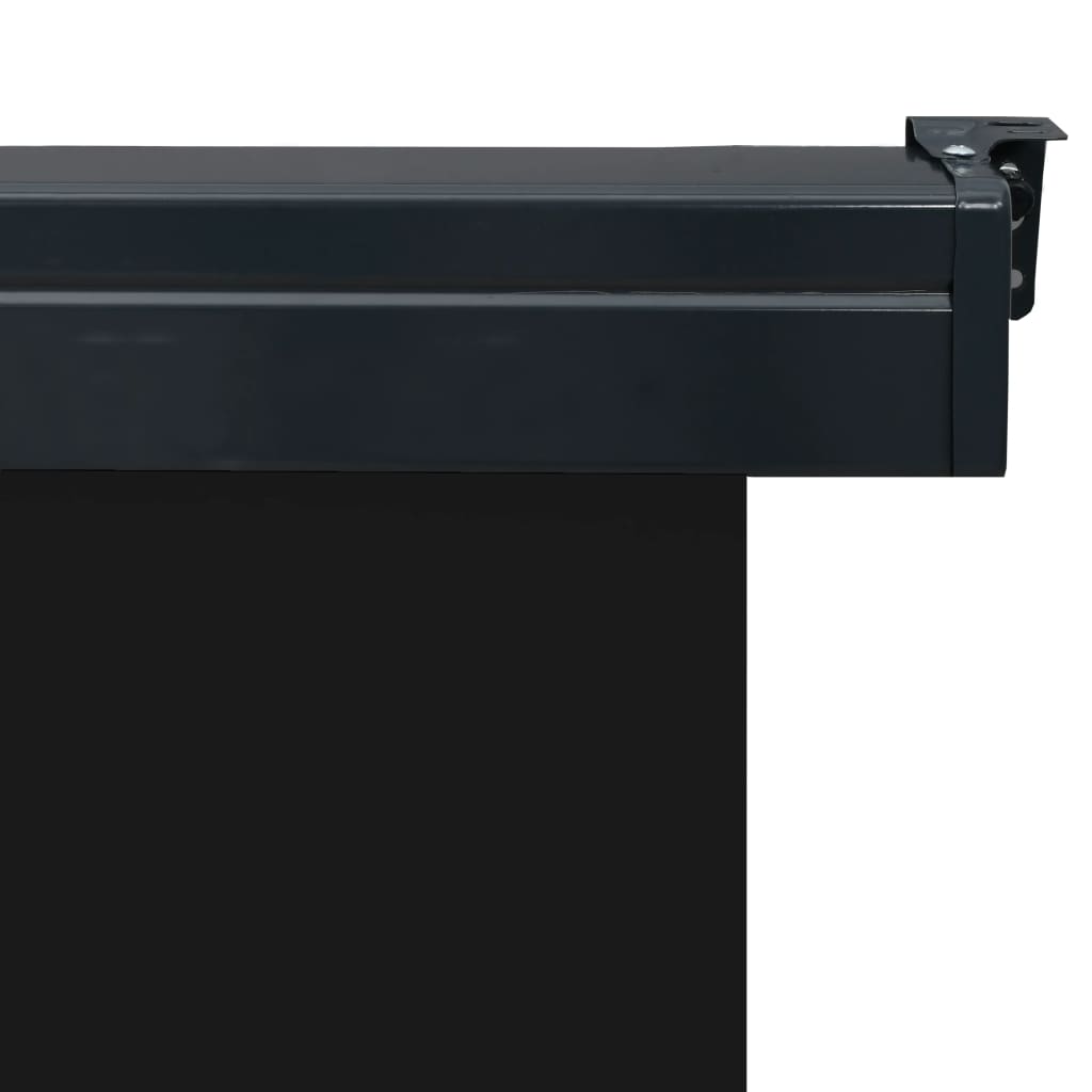 vidaXL Balkongmarkis 105x250 cm svart