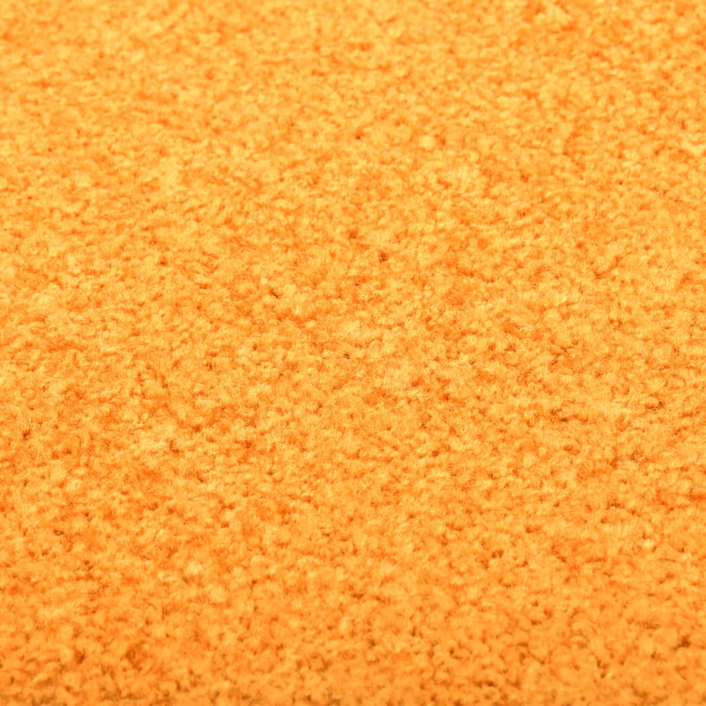 vidaXL Dörrmatta tvättbar orange 60x180 cm