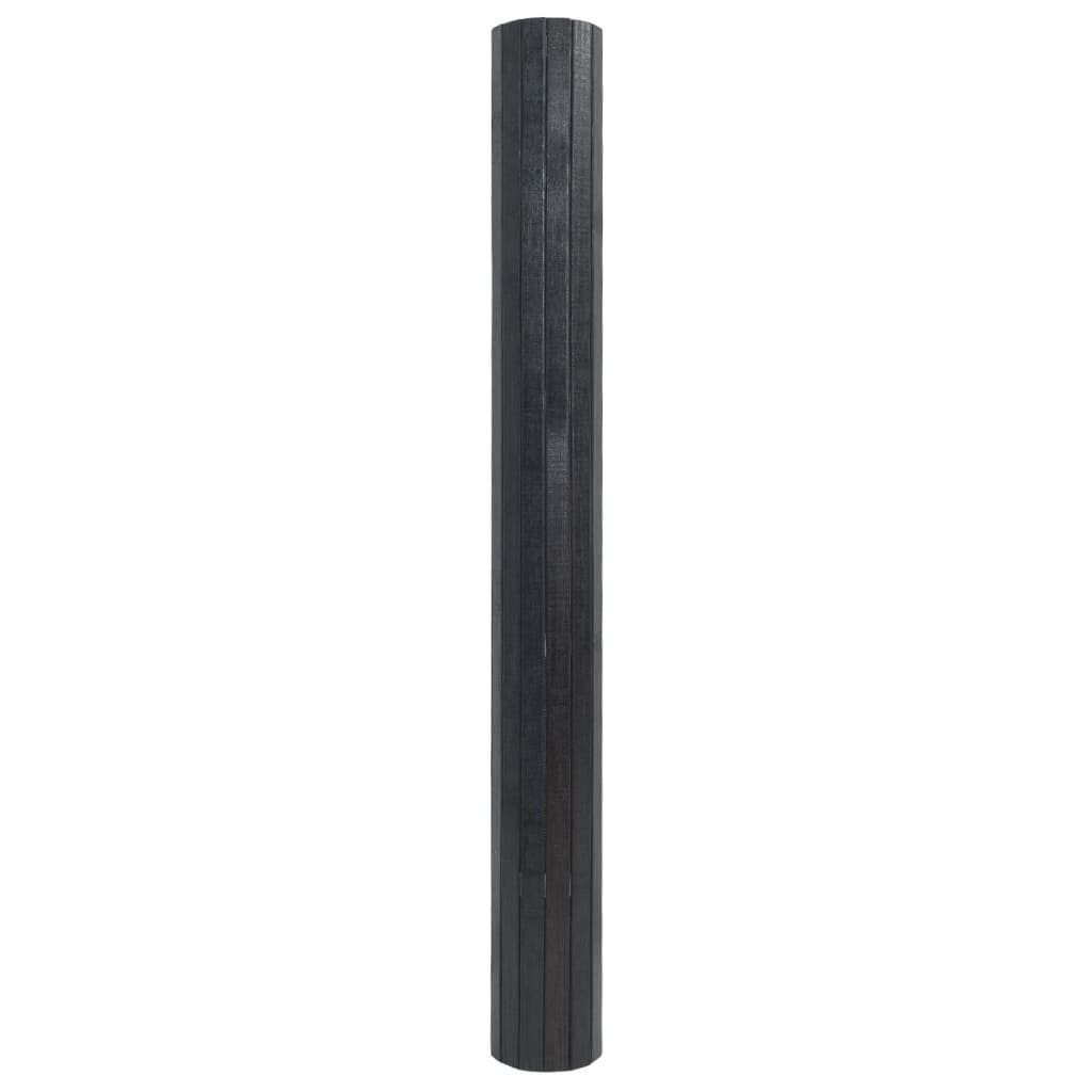 vidaXL Matta rektangulär grå 70x200 cm bambu