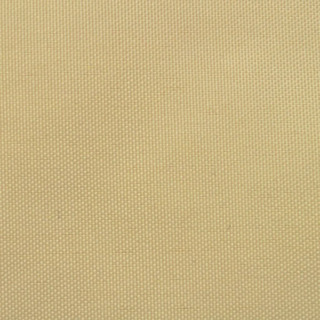 vidaXL Solsegel Oxfordtyg trekantigt 3,6x3,6x3,6 m beige