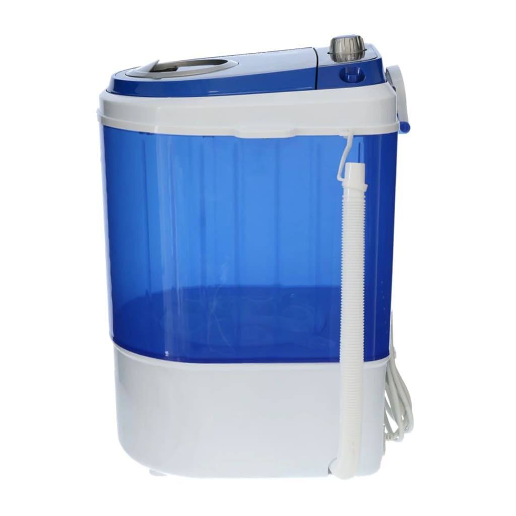 Mestic Portabel tvättmaskin MW-100 blå och vit 180 W